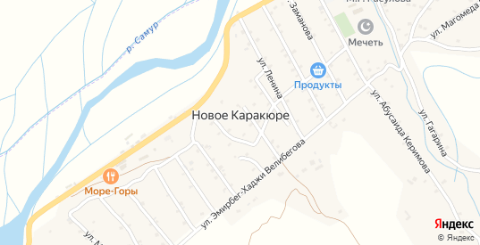 Новое каракюре карта